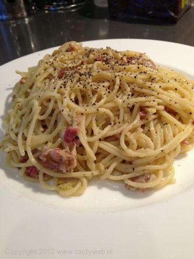 Foto: Kipfilet Putanesca met pasta