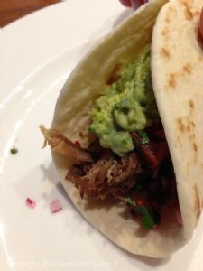 Foto: Soft Tacos met gegrillde kip